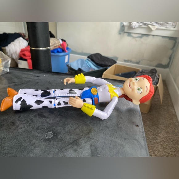 Toy Story JESSE Doll Hard Plastic Hair 8.5” Great Cond Disney Arms/Legs turn - Picture 3 of 7